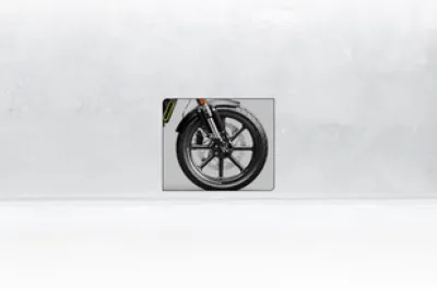 Svartpilen 201 Front Tyre View