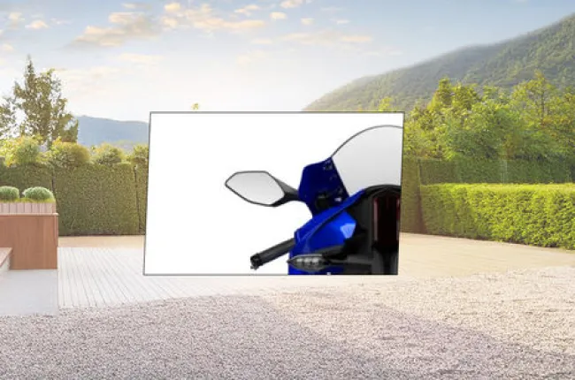 YZF R1 Rear View Mirror Glass