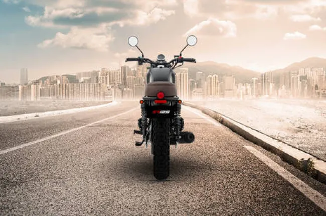 SR125 Rear View