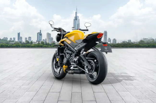 Street Triple 765 Rear Left Three Quarter View