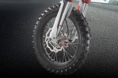 50 SX Front Tyre View