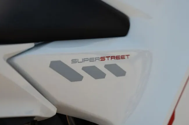F77 SuperStreet Model Badge
