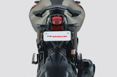 FZ-RAVE Rear Number Plate