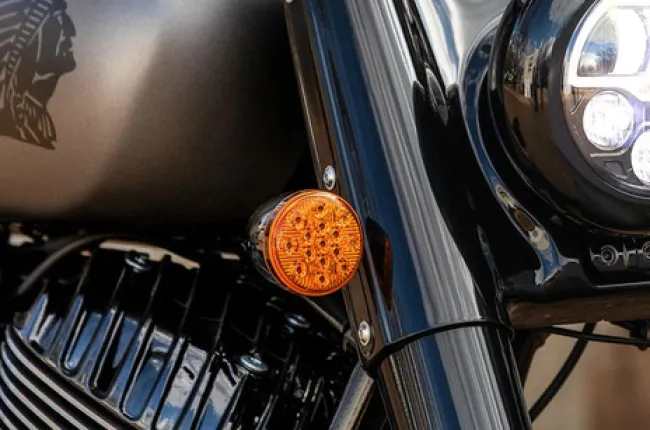 Chief Bobber Dark Horse Indicator (Front)