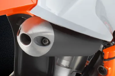 50 SX Exhaust View
