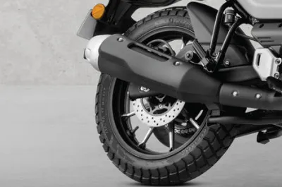 Ronin Rear Tyre View