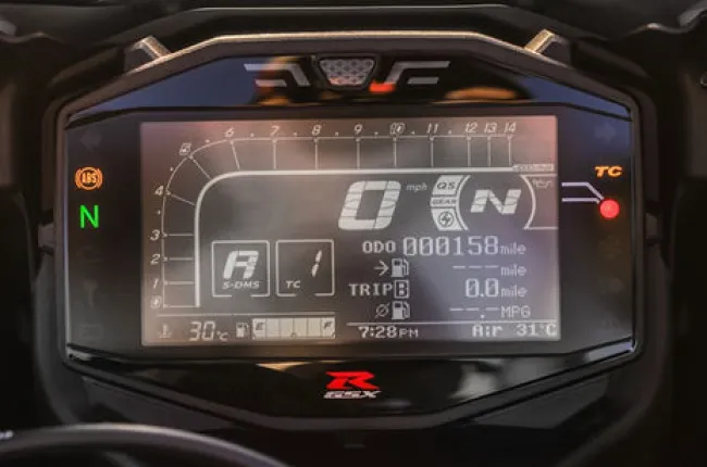 2026 GSX-R1000R Tachometer