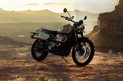 Scrambler 1200 X Front Right Quarter View