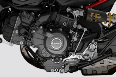 Hypermotard V2 Engine (Left)