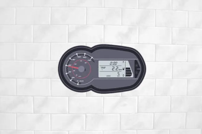 SR Storm Speedometer