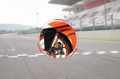 RC 390 Front Suspension