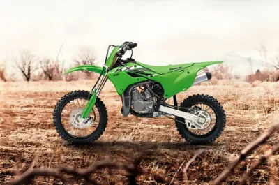 KX 85 Side Profile View (Left)