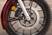 CB350 Front Brake View