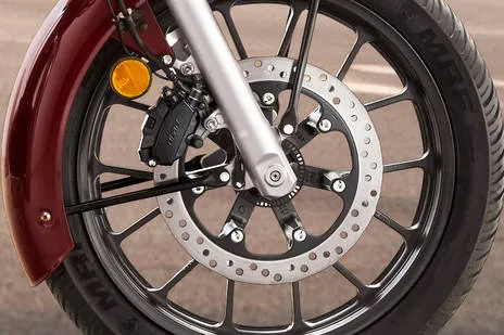 Front Brake View