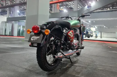 Classic 350 Flex Fuel Rear Right Three Quarter View