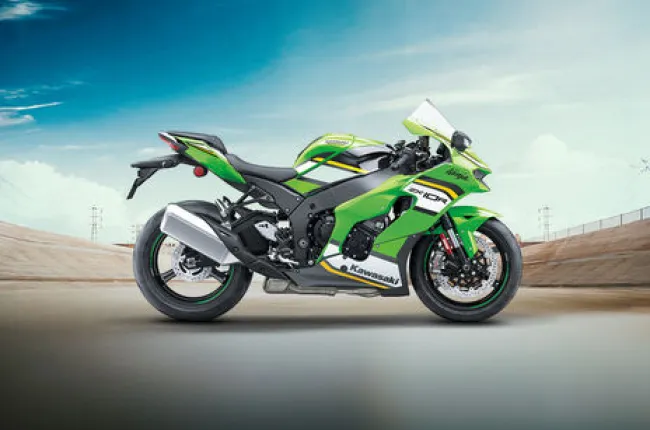 Ninja ZX-10R Side Profile View (Right)