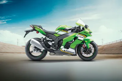 Ninja ZX-10R Side Profile View (Right)
