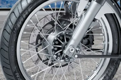 Classic 650 Front Brake View