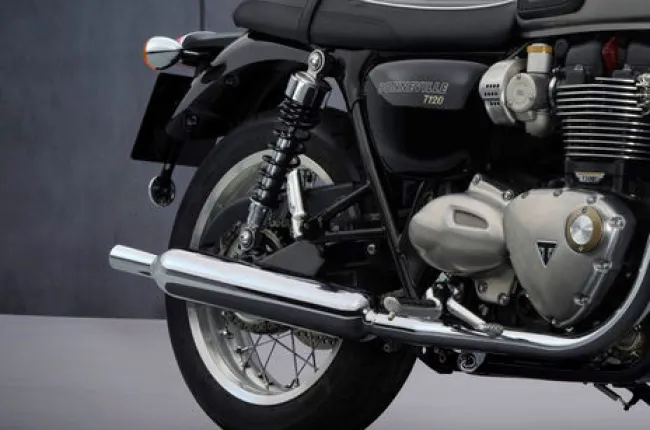 Bonneville T120 Rear Suspension