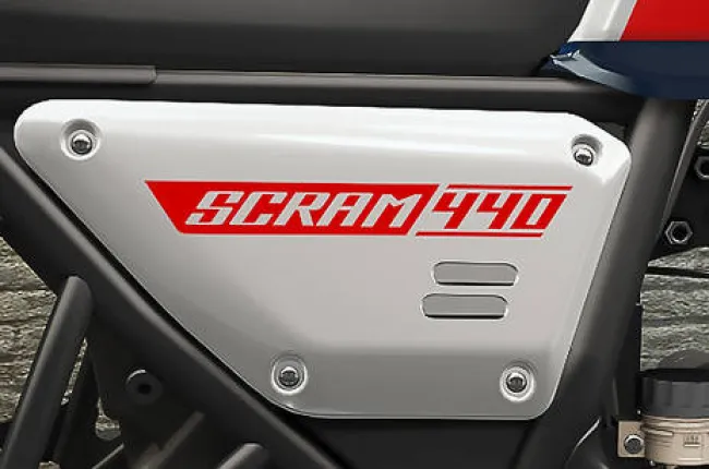 Scram 440 Model Badge