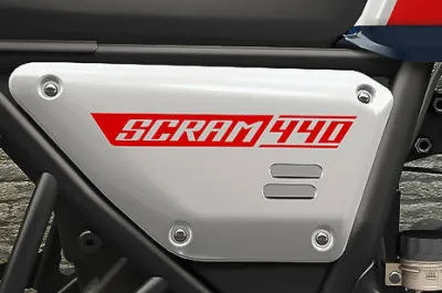 Scram 440 Model Badge