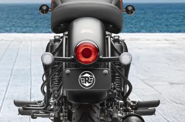 Classic 350 Rear Indicator View