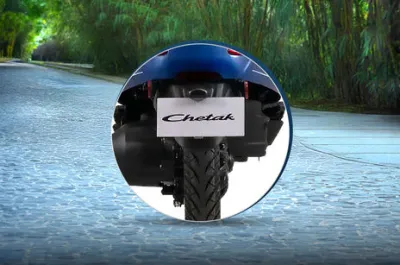 Chetak Number Plate