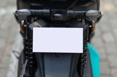 AEROX-E Rear Number Plate