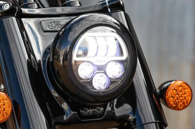 Chief Bobber Dark Horse Headlamp