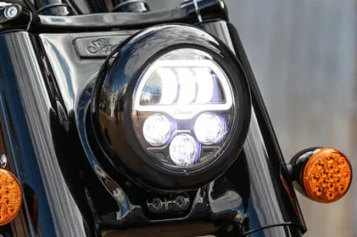 Chief Bobber Dark Horse Headlamp
