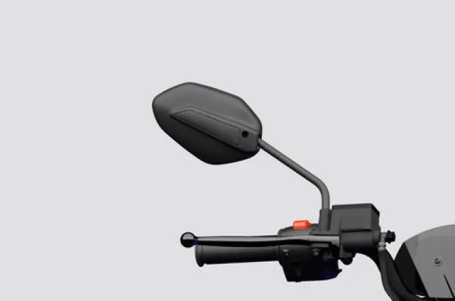 RVX Rear View Mirror (Front View)