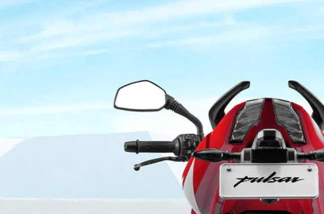 Pulsar NS200 Back View Mirror
