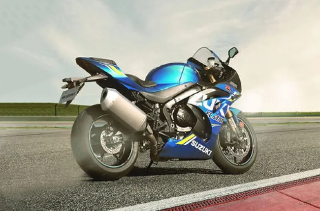 GSX R1000R Rear Right Three Quarter View