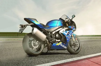 GSX R1000R Rear Right Three Quarter View