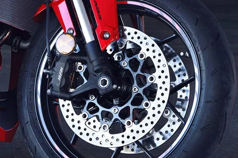 Front Brake View