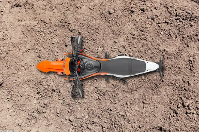 390 Enduro R Top View