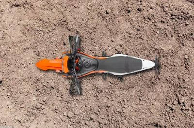 390 Enduro R Top View