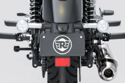 Meteor 350 Rear Number Plate