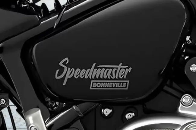 Bonneville Speedmaster Model Badge