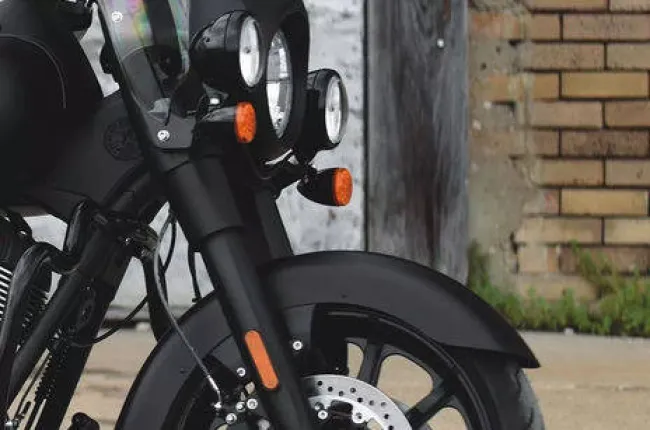 Springfield Dark Horse Front Mudguard & Suspension