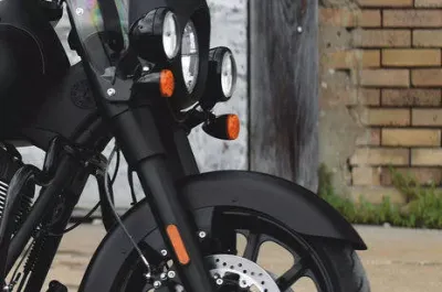 Springfield Dark Horse Front Mudguard & Suspension