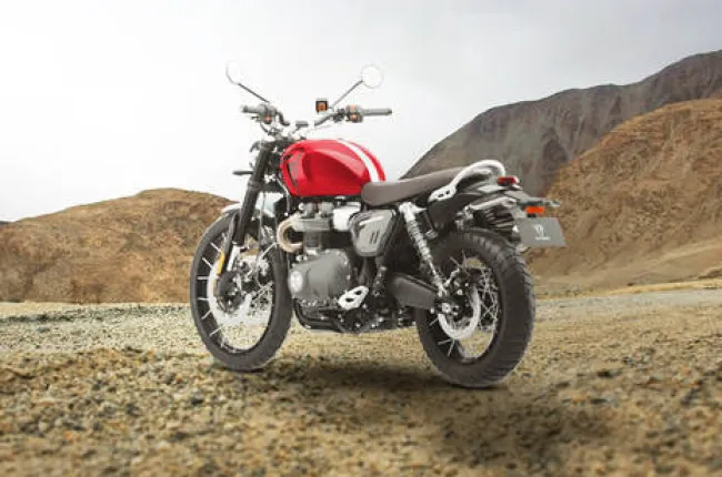 Scrambler 1200 X Rear Left Three Quarter View