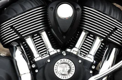 Chieftain Front Suspension View