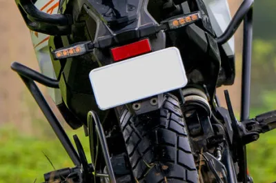 250 Adventure Rear Number Plate