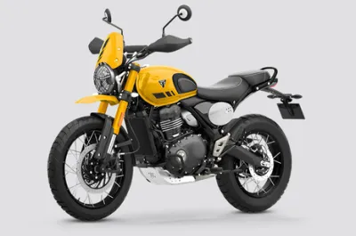 Scrambler 400 XC Front Left Quarter View