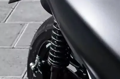 M1-S Electric Maxi-Scooter Rear Suspension