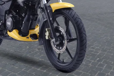 Raider Front Tyre View