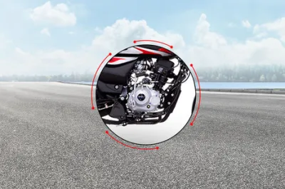 Platina 100 Engine (Right)