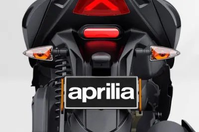 SR 125 hp.e Rear Number Plate