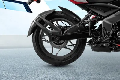 Pulsar NS200 Rear Tyre View